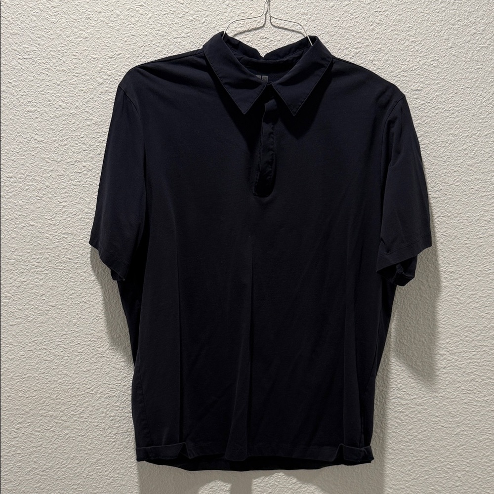 Men's Uniqlo x Theory Large Dark Navy Polo Shirt